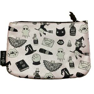 Ipsy X Valfie Pink/Black/White Halloween Cosmetic Bag